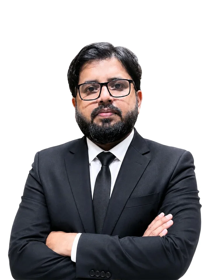 Studio portrait of Rohit Kumar.