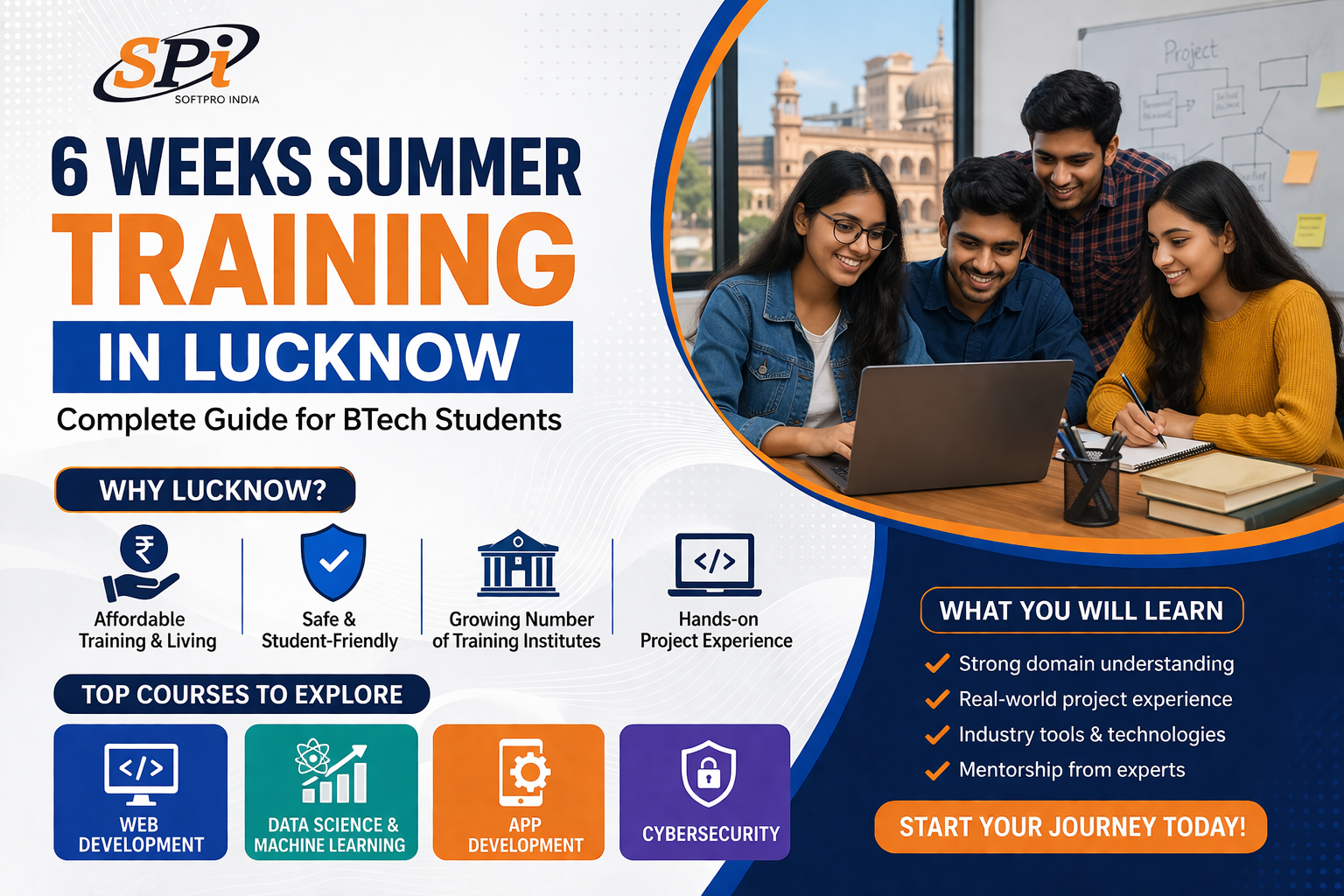 6 Weeks Summer Training in Lucknow – Complete Guide for BTech Students